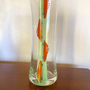 Genuine signed and numbered Kosta Boda Glass Vase - Round Trip